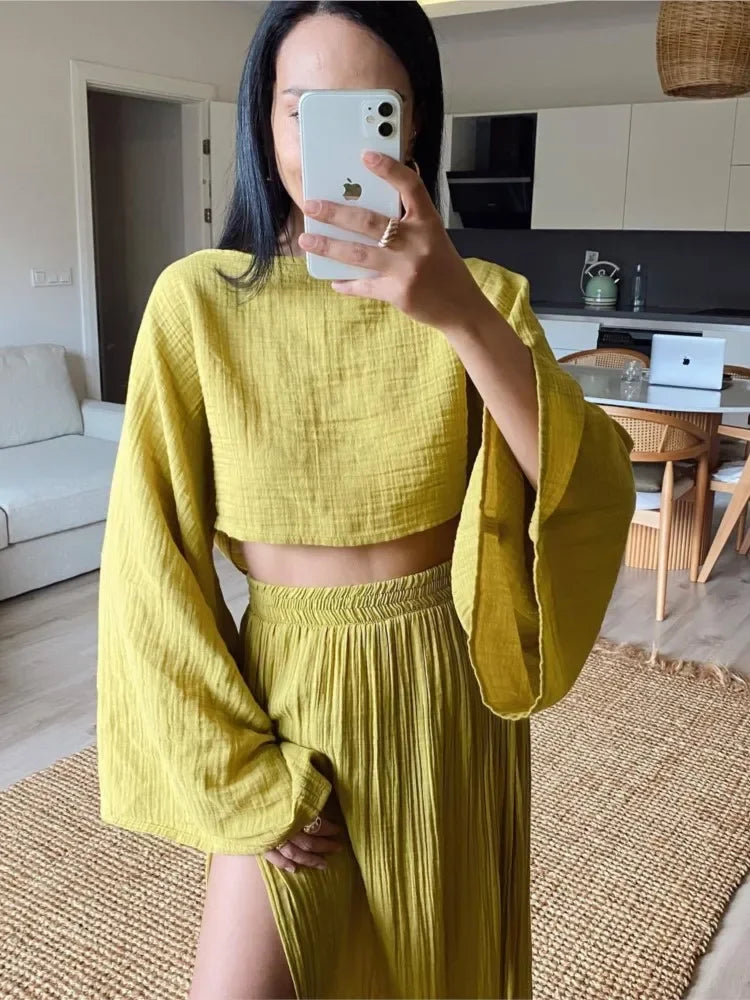 Crop Set Outfit