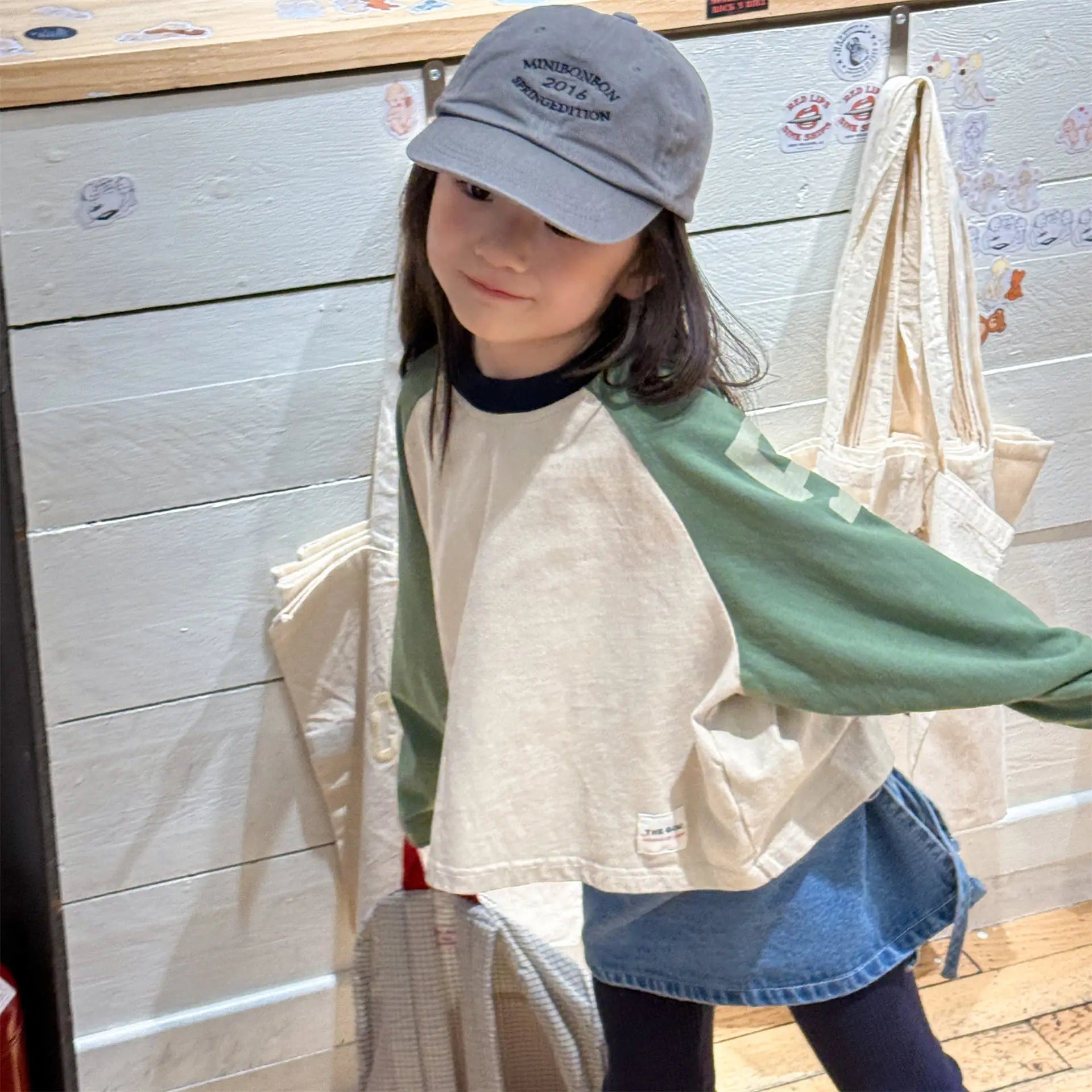 Kids Girls Top Shirts Clothes 2026 Korean autumn 1-6Y Boys Color Block Loose Fit Long Sleeve Tee Fashion Children Clothing