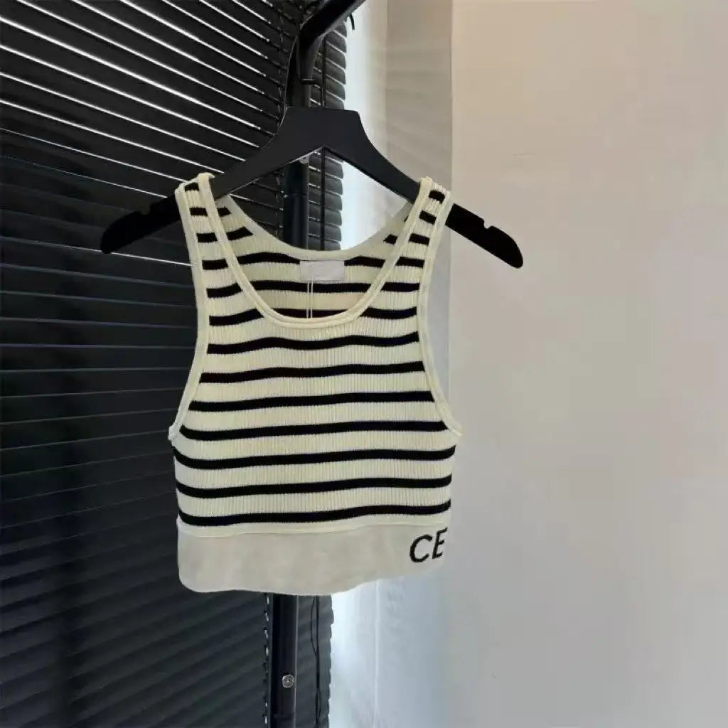 2026 Europe America Top hot tees Women Vest Letter logo Cotton shirt Women Tops Summer Tank tops