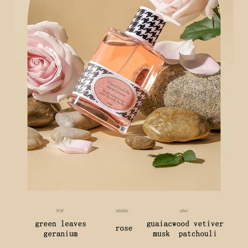 Luxury Jasmine Rose Floral Scent Perfume,Lemon/Vetiver/Musk/Patchouli/Sandalwood/Rosemary Fragrance Mist,Women Eau De Toilette