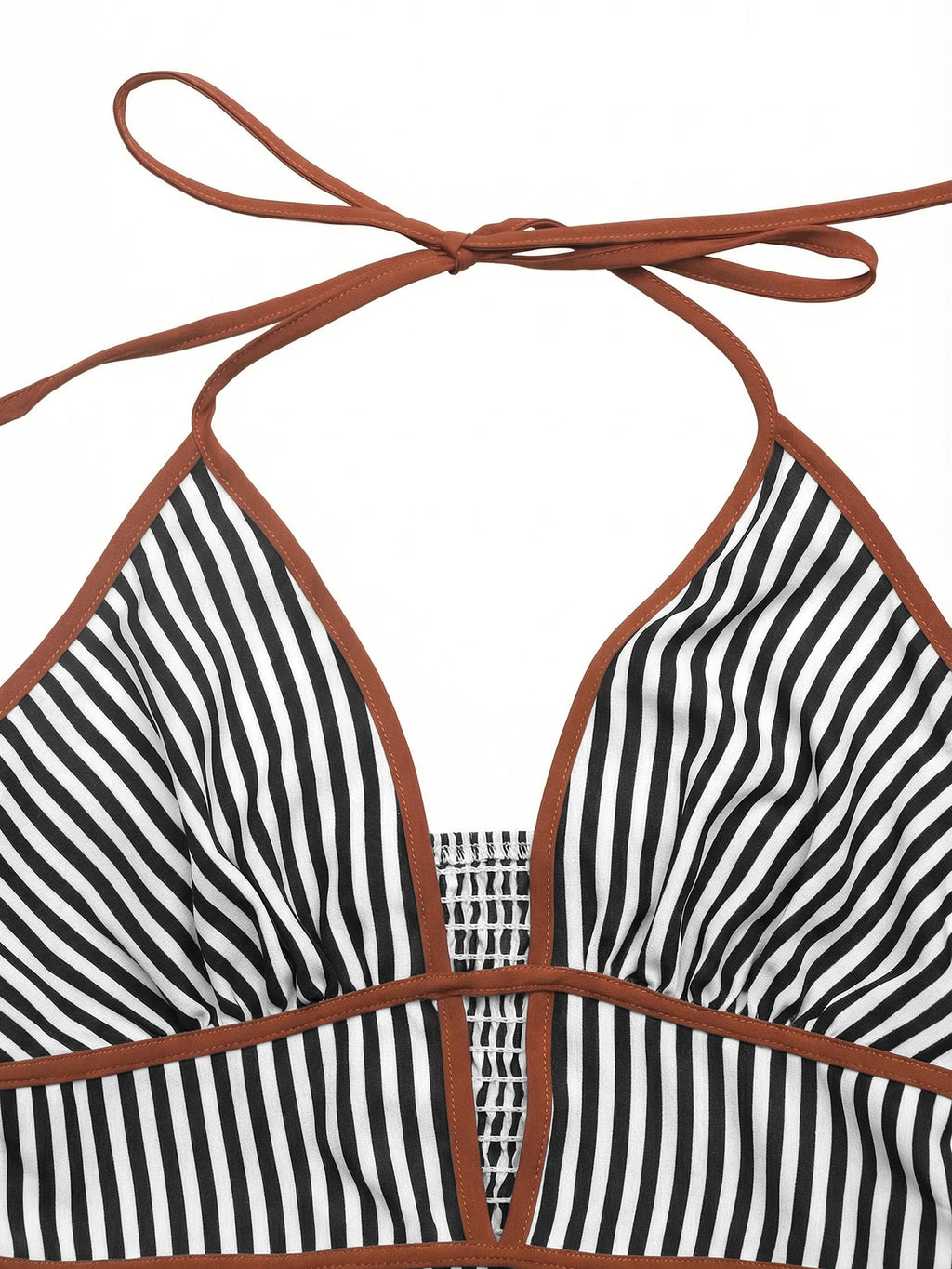 2026 Summer Striped Deep V Neck Backless Sleeveless Beach Long Dress