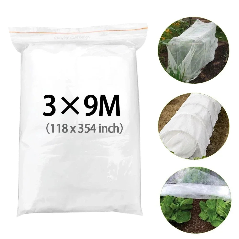0.95oz DIY Fruit Vegetables Plant Covers Freeze Protection Floating Row Blankets for Winter Cold Weather Yard Gardening Tools