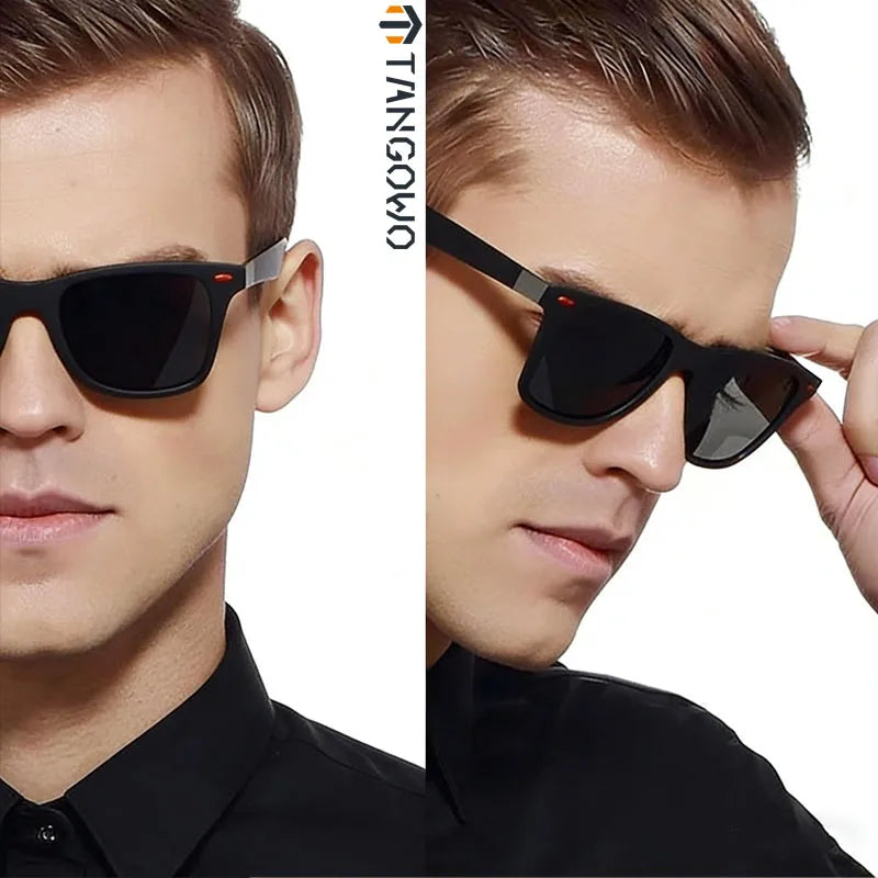 TANGOWO Polarized Retro Sunglasses Men Women Vintage Brand Design Sun Glasses Fashion Sports Driver Shades UV400 Oculos De Sol