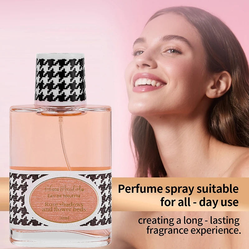 Luxury Jasmine Rose Floral Scent Perfume,Lemon/Vetiver/Musk/Patchouli/Sandalwood/Rosemary Fragrance Mist,Women Eau De Toilette
