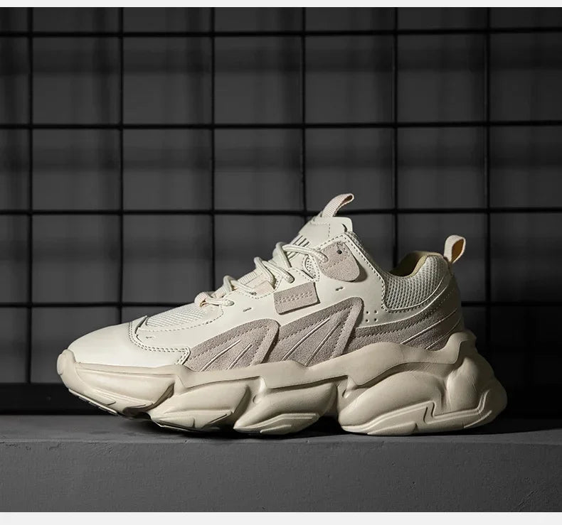 Men's Sneakers Hidden Heels Elevator