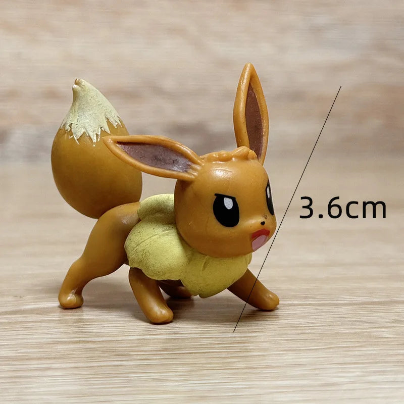 Pokemon Kyogre Groudon Solgaleo Eevee Anime Action Toy Figures Doll Model Colletion Toys For Children