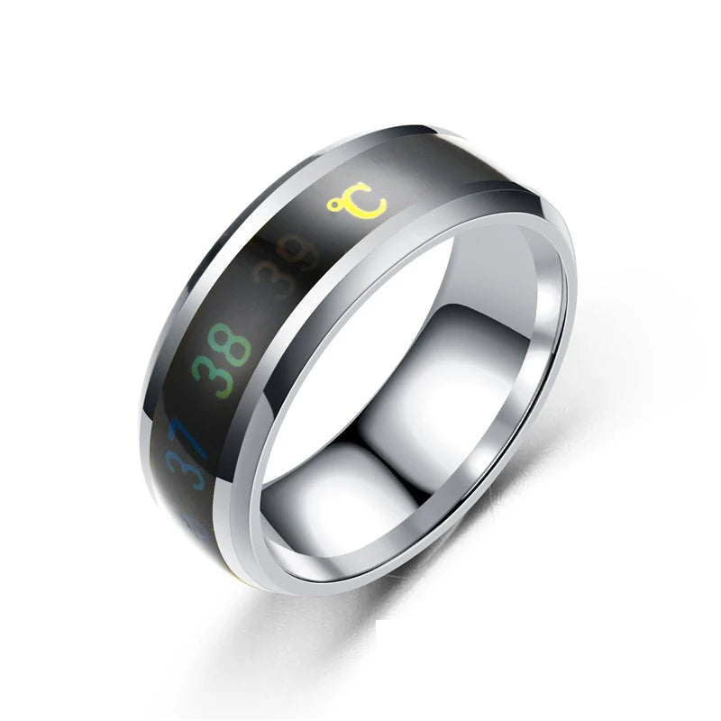 Smart temperature ring