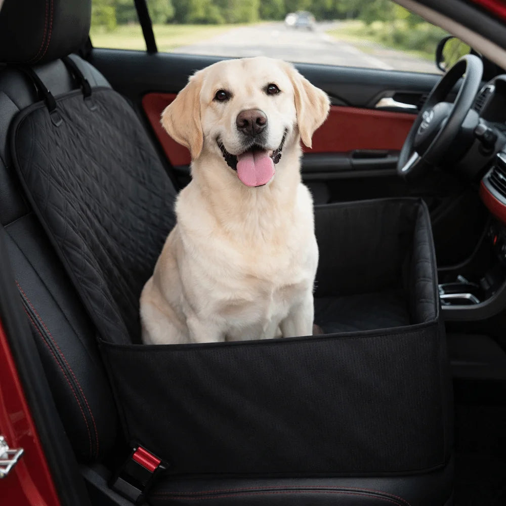 Pet Carrier Basket Scratch Proof Dog Auto Seat Non-Slip Portable Cat Basket Seat Waterproof Durable Pet Seat Cover Travel