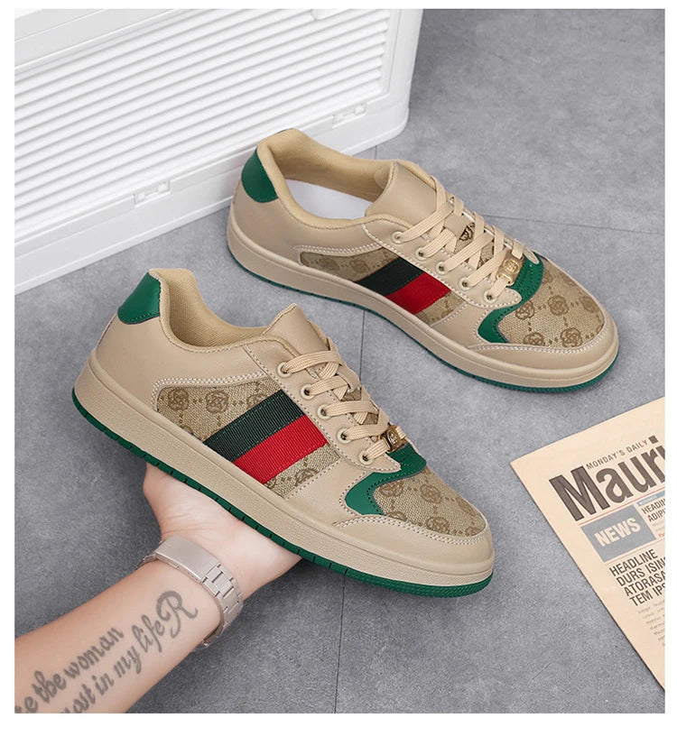 Urban stripe sneakers - Everyday comfort