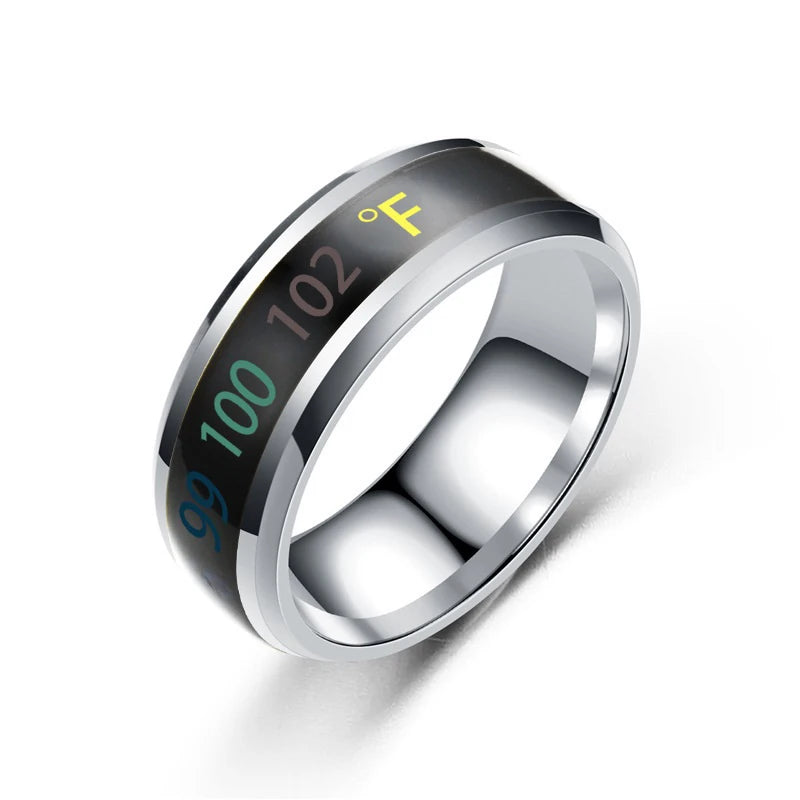 Smart temperature ring