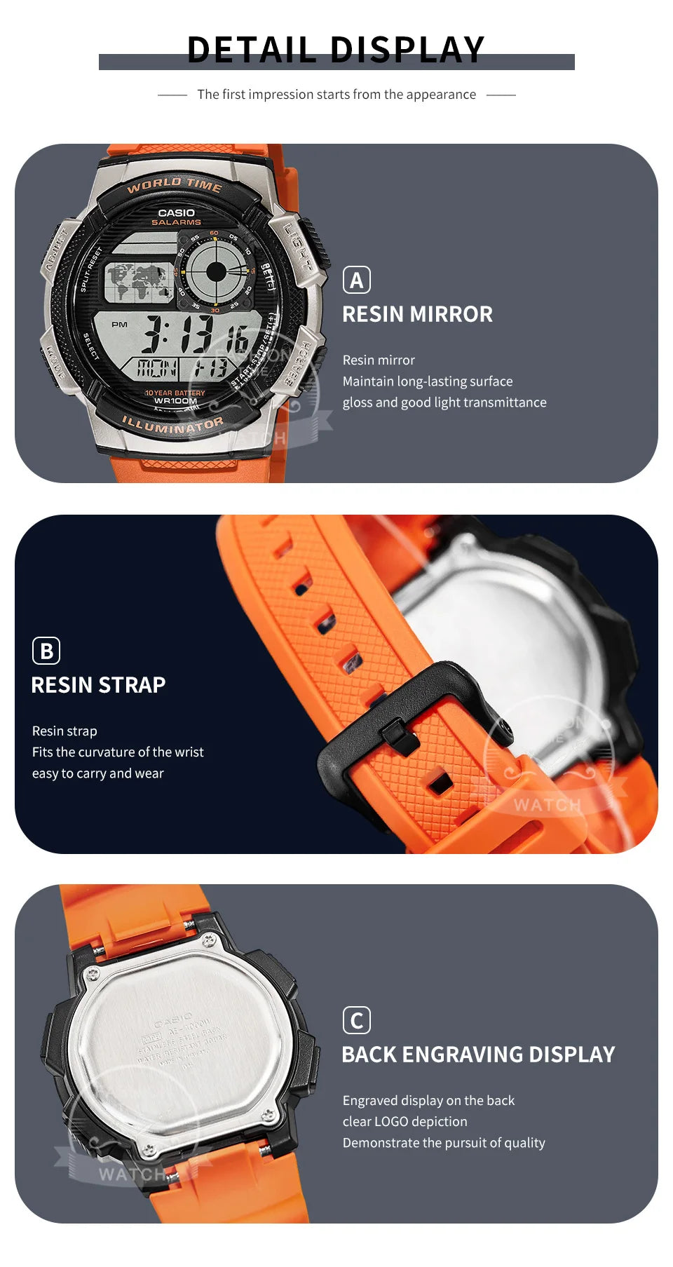 Casio watch AE-1000W