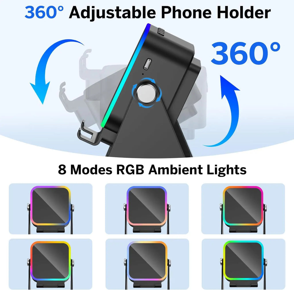 5In1 Bluetooth Speaker Lamp 5000mAh