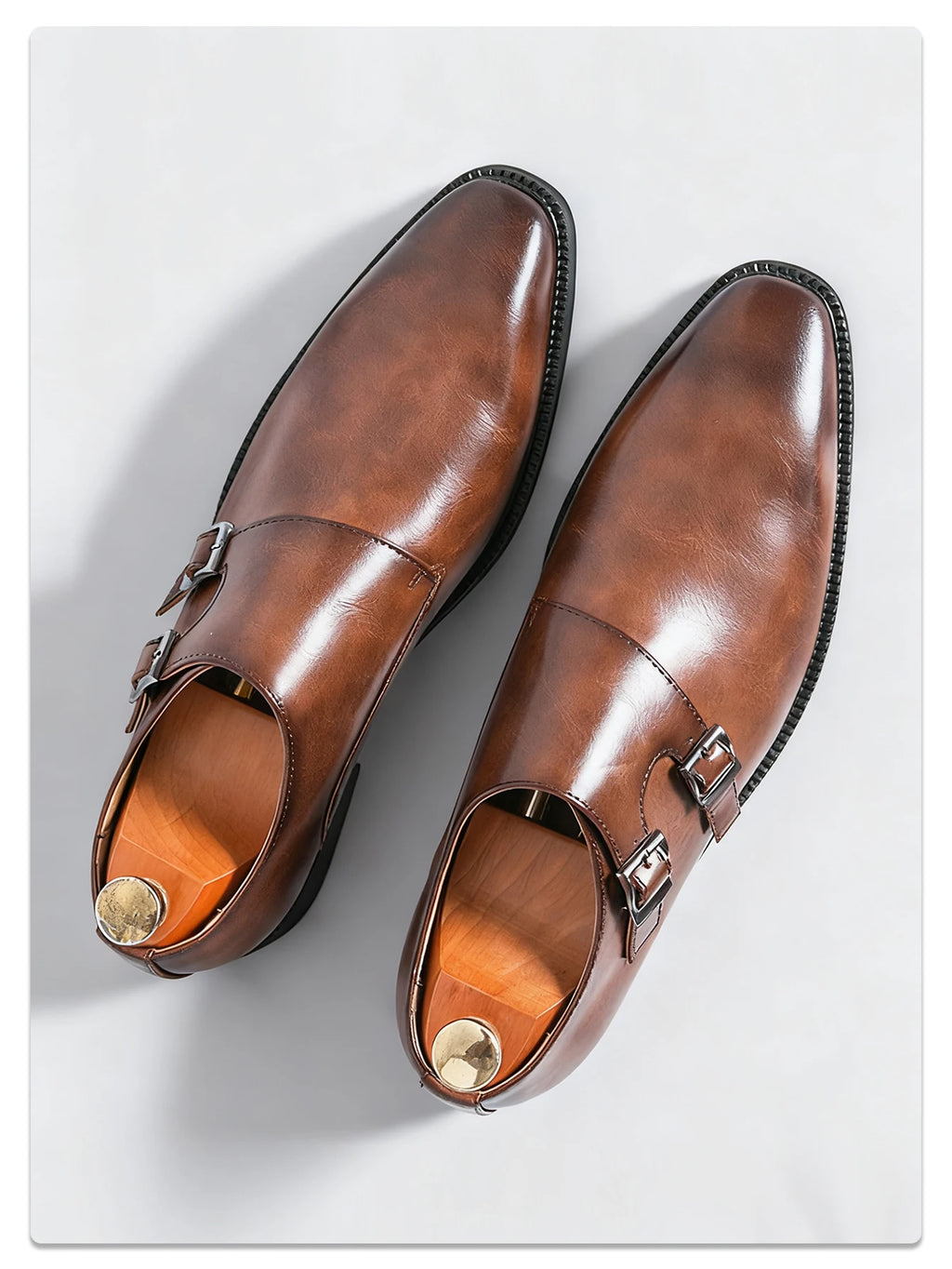 Men's Monk Leather Shoe