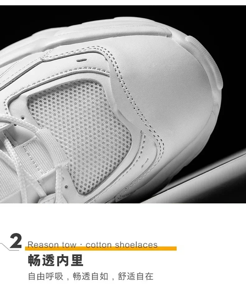 Men's Sneakers Hidden Heels Elevator