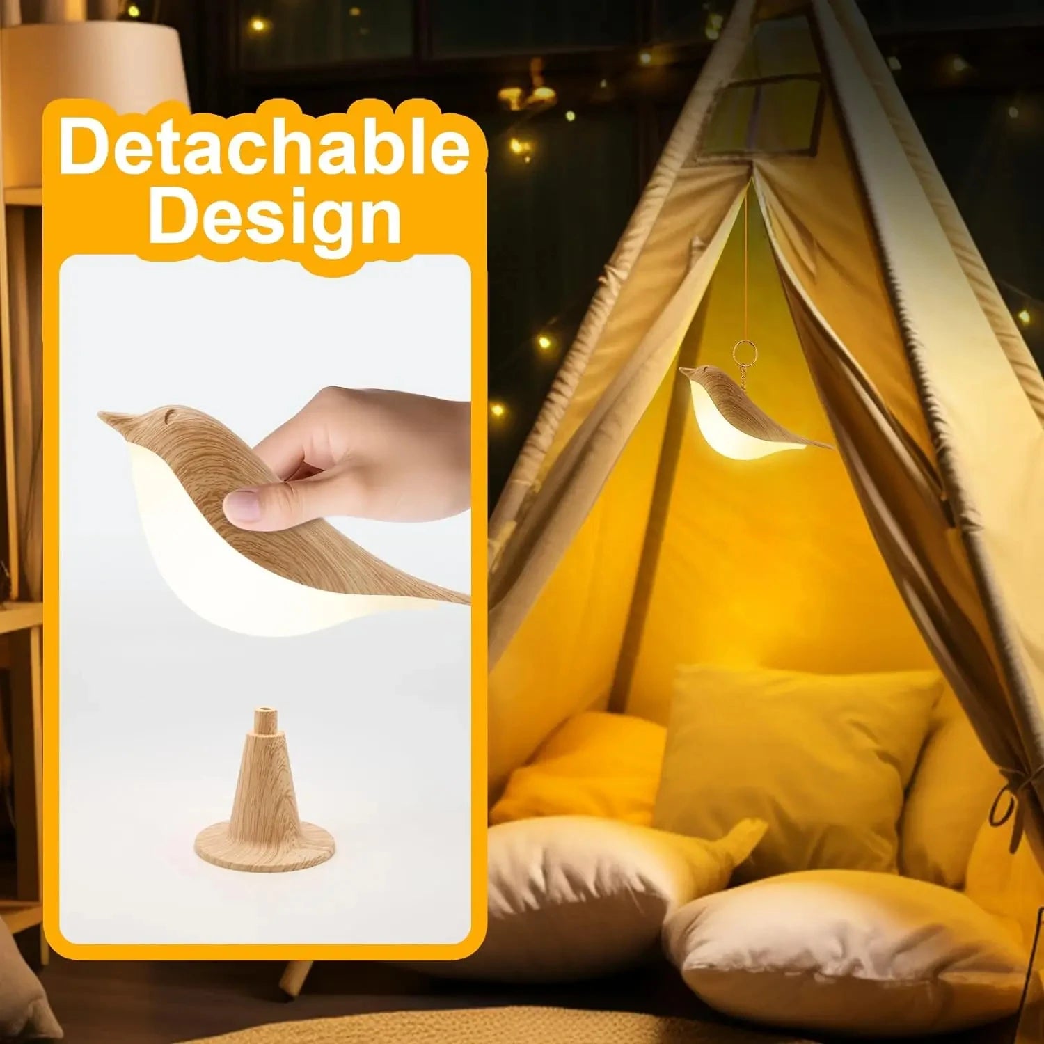 Bird Touch Bedside Lamp
