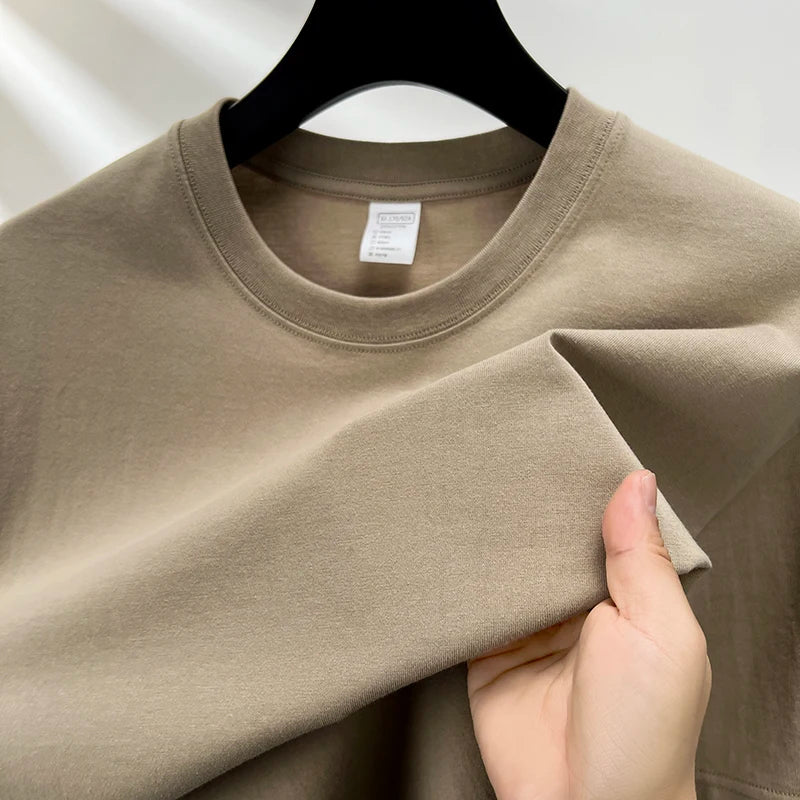 High quality cotton short sleeve men's T-shirt