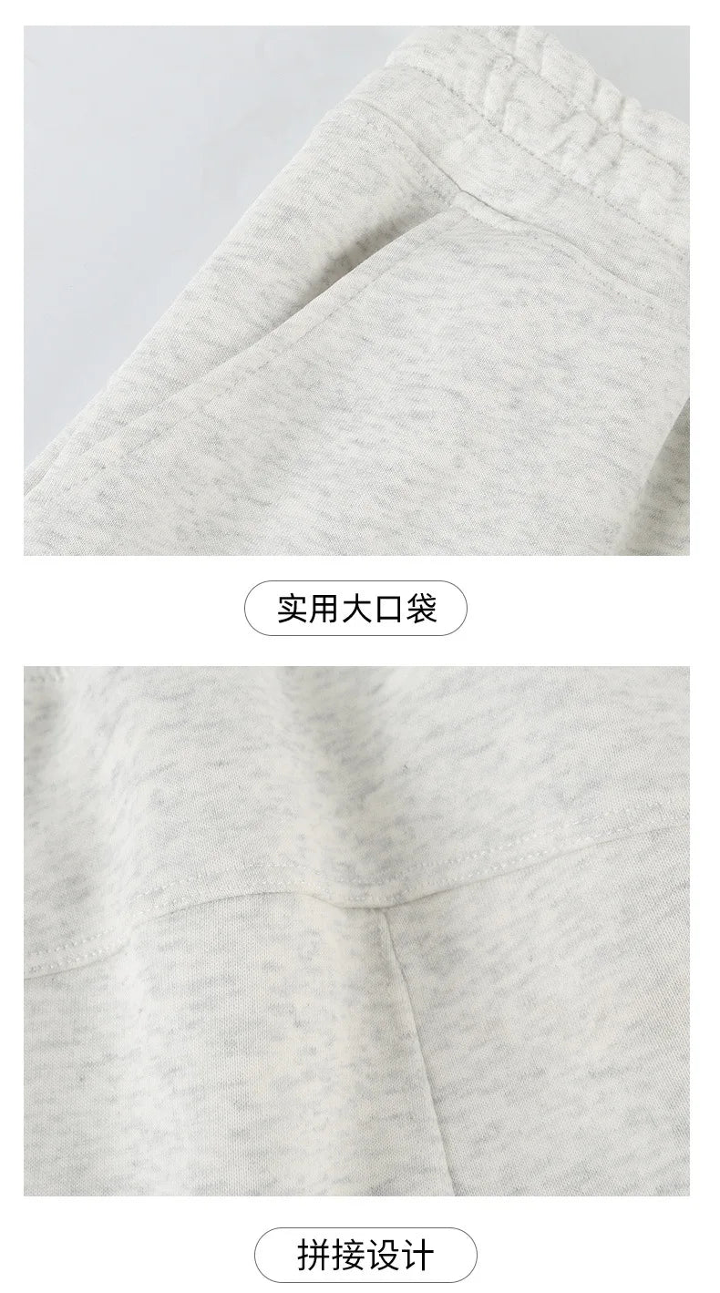 Summer RL men's shorts, 3/3 POLO sanitary pants, solid color sports pants, casual vacation, loose fit