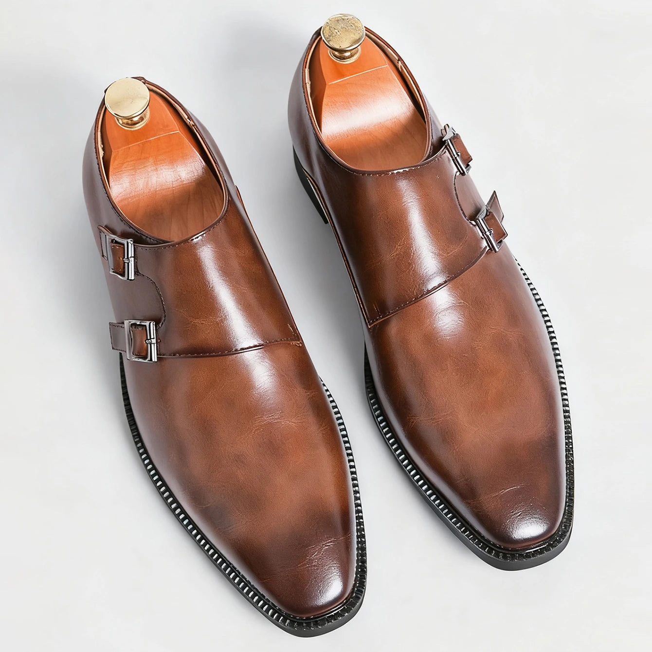 Men's Monk Leather Shoe