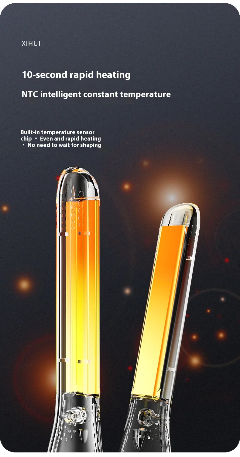Mini Travel  Hair Straightener 2-in-1