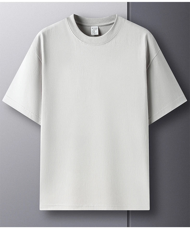High quality cotton short sleeve men's T-shirt