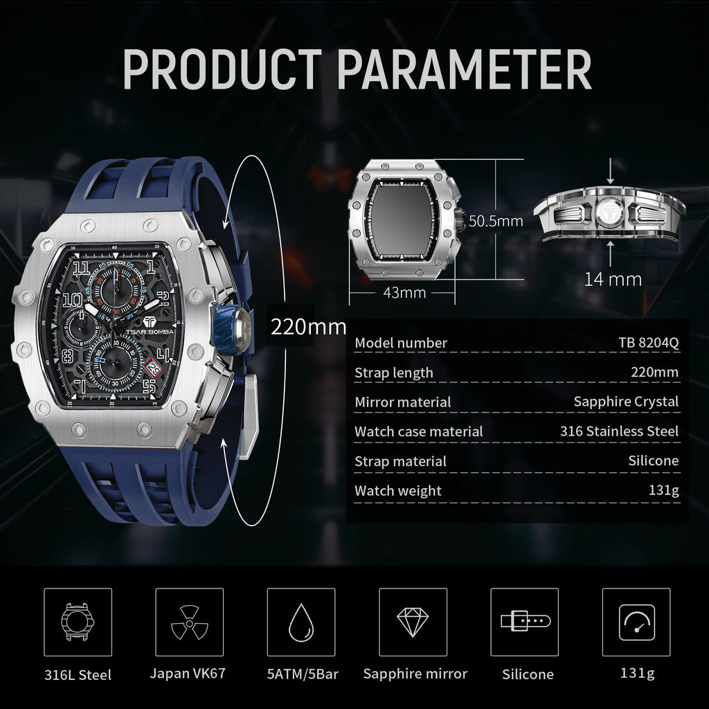 Waterproof Wristwatch Fashion