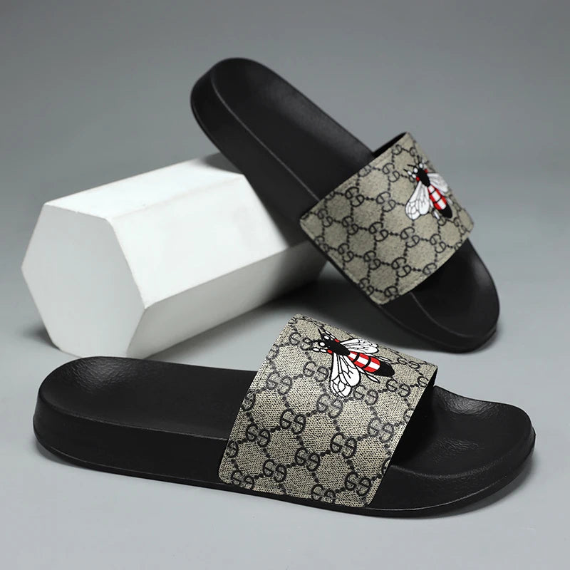 men's bees beach outdoor garden sandals