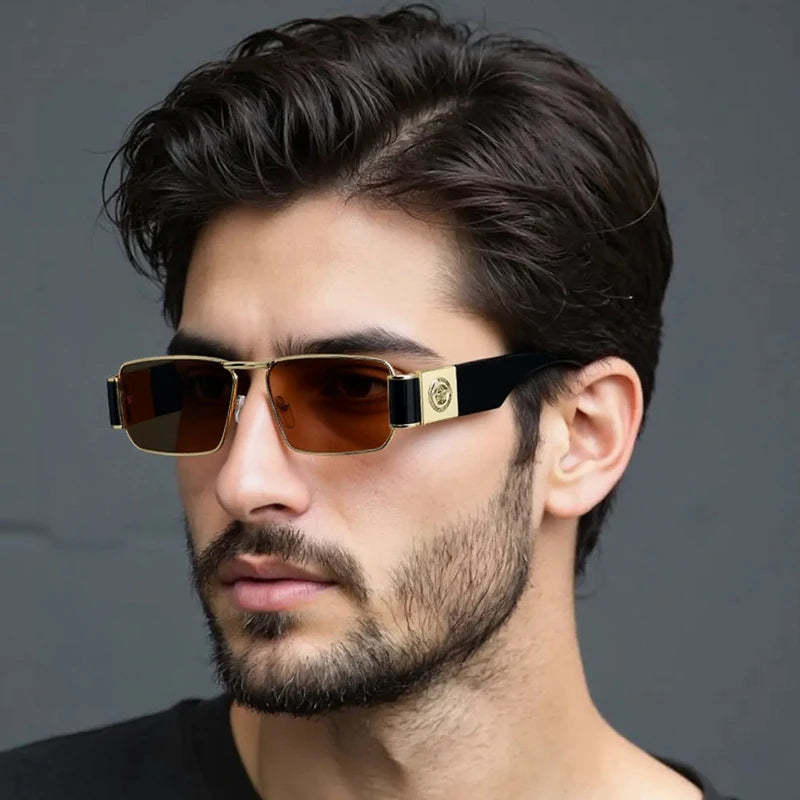 New Fashion Brand Luxury Designer Sunglasses Men Women 2026 Leopard Vintage Elegant Shades Glasses Trendy Travel Top Sunglasses