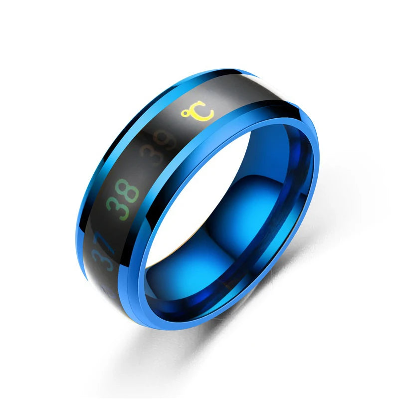 Smart temperature ring