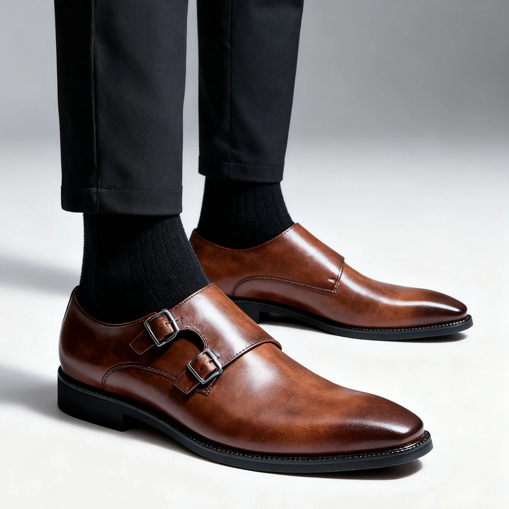Men's Monk Leather Shoe