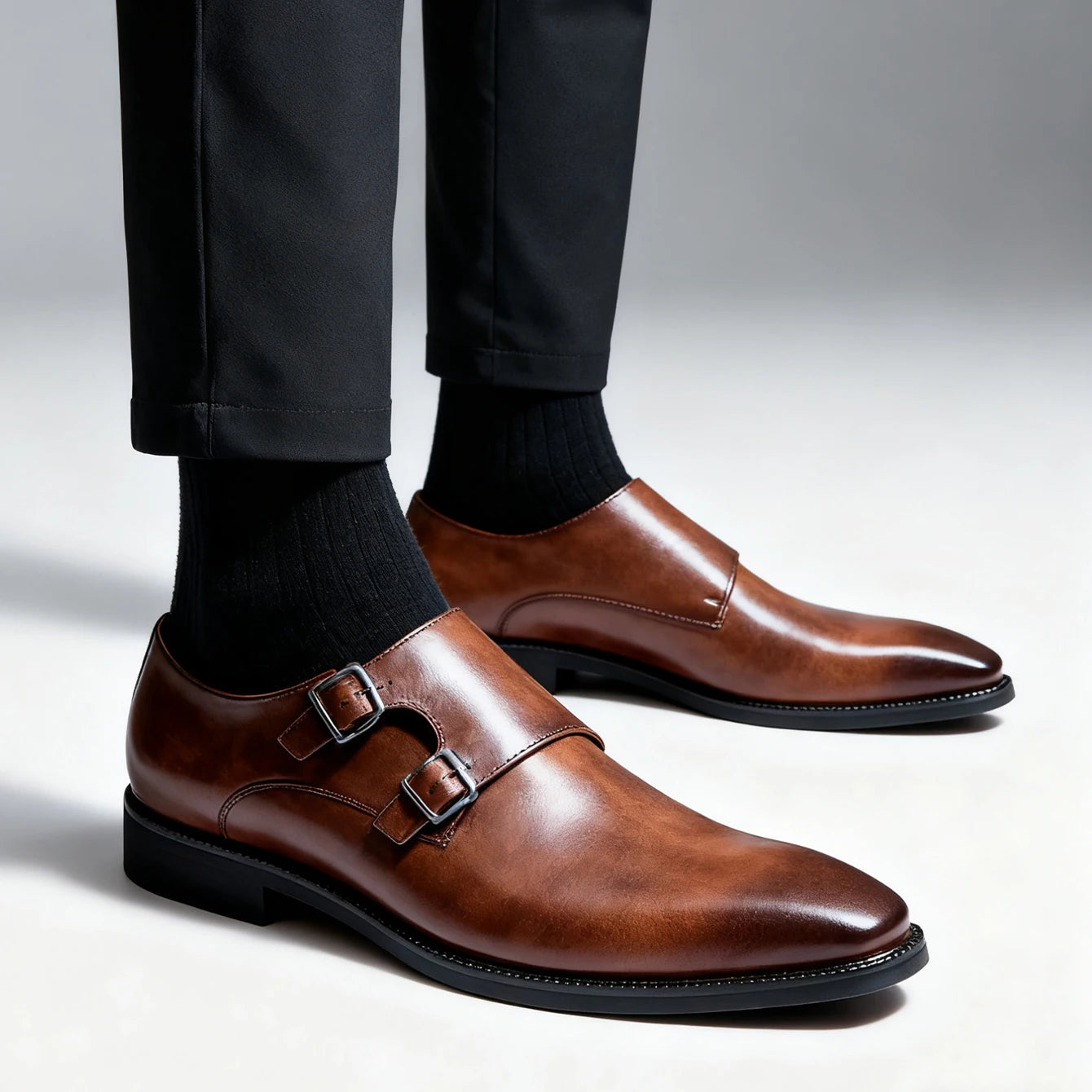Men's Monk Leather Shoe