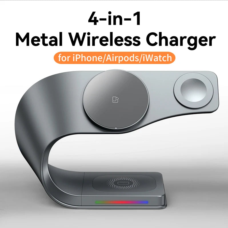 Magnetic Wireless Stand  15W Fast Charging