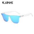 KAROS Fashion Sunglasses For Men Women Square Oversized Anti Glare Driving Eyewear Mirror Sun Glasses Women UV400 Goggles YZ2016