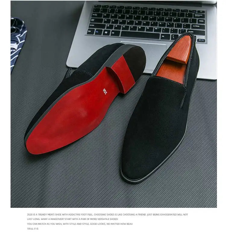 GOTTO velvet loafers