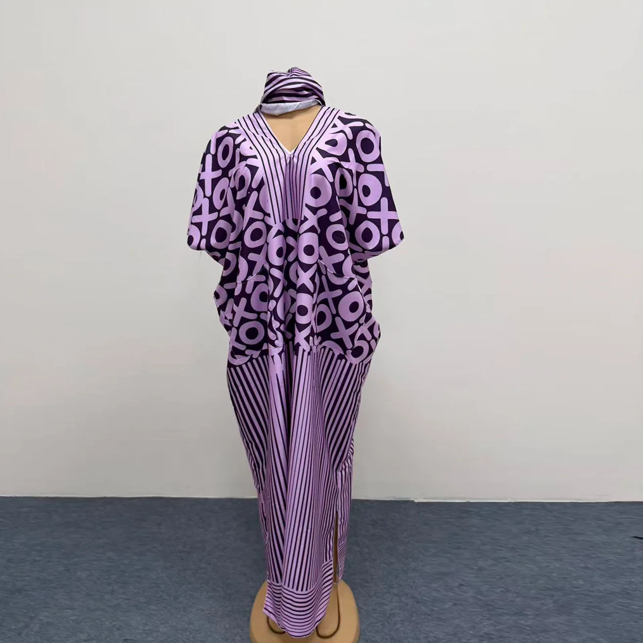 Summer African Polyester Party Evening Long Maxi Dress Kaftan Muslim Abaya Outfits Plus Size Dashiki African Dresses for Women