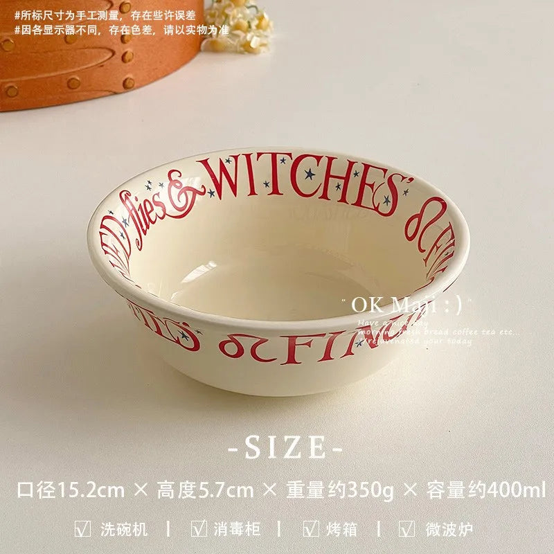 Party Red Design Dinner Set Plates European Style Elegant Round Plates Dinner Sets Ceramic Luxury Vaisselle Kitchen Dishes