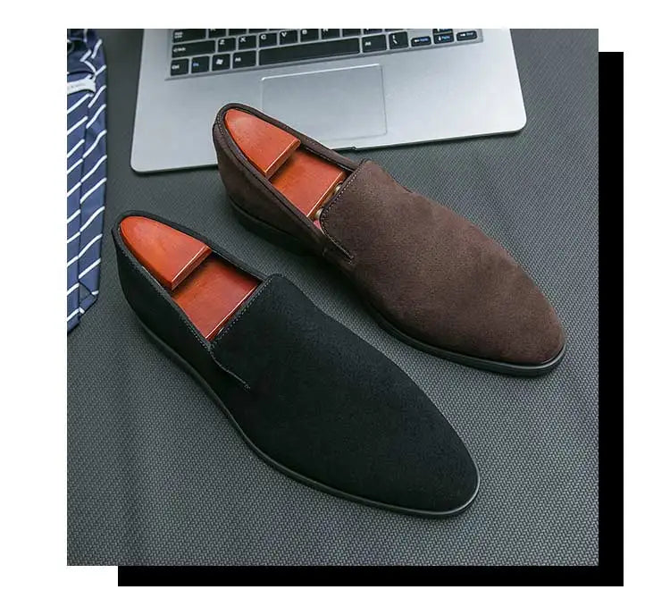 GOTTO velvet loafers