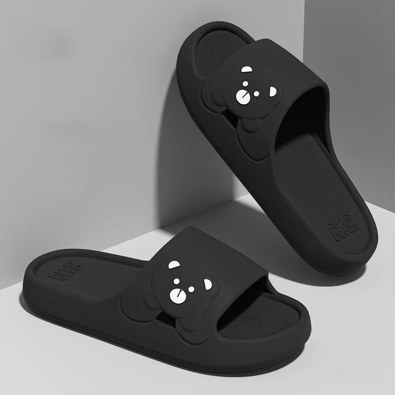 Cartoon Bear Indoor Slippers