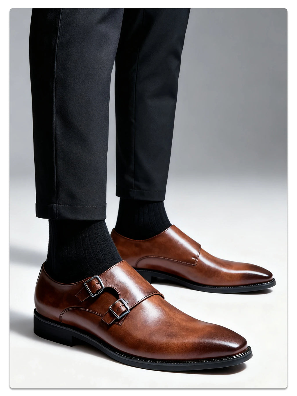 Men's Monk Leather Shoe
