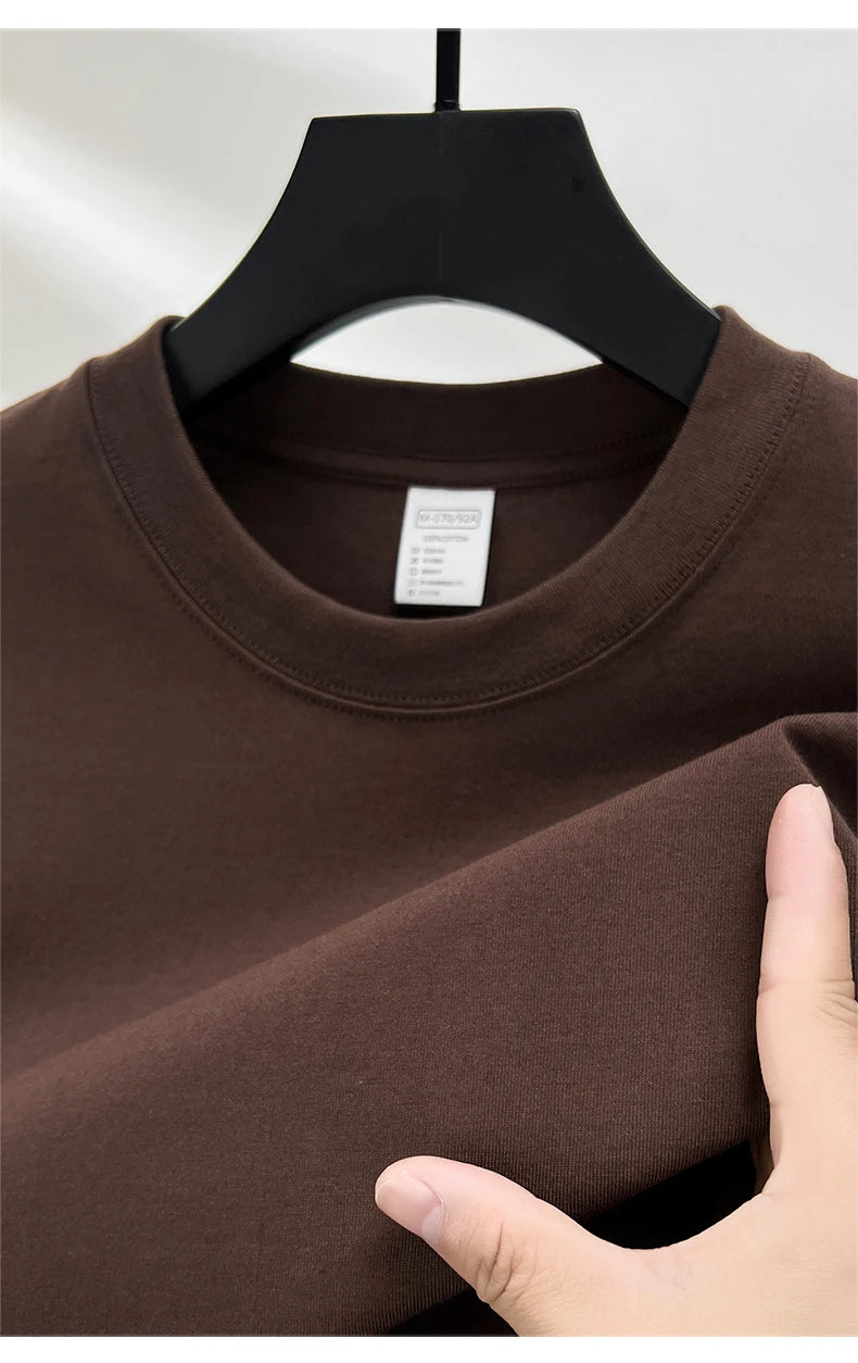 High quality cotton short sleeve men's T-shirt
