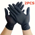 Heavy Duty Nitrile Safety Work Gloves Disposable 8mil Industrial Work Gloves Diamond Textured Men Mechanic Auto Gardening Gloves