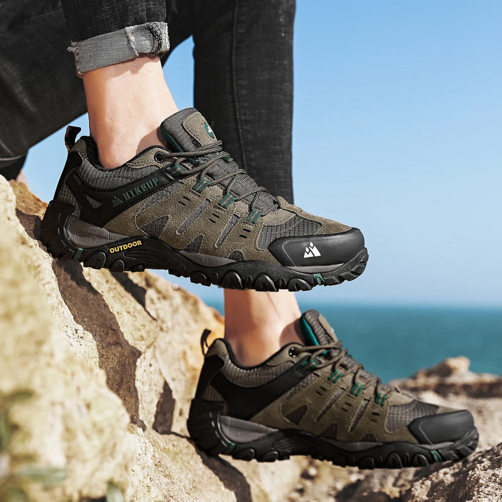 Men Trekking Walking Sneakers