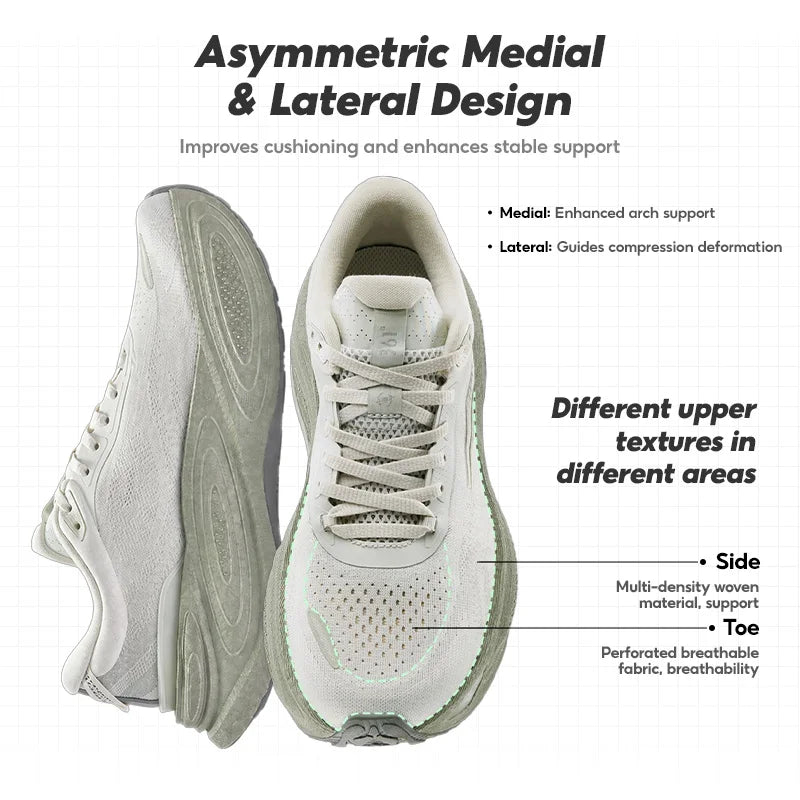 361 Degrees Lightweight Wear-resistant Comfort Shock Absorb Sneakers