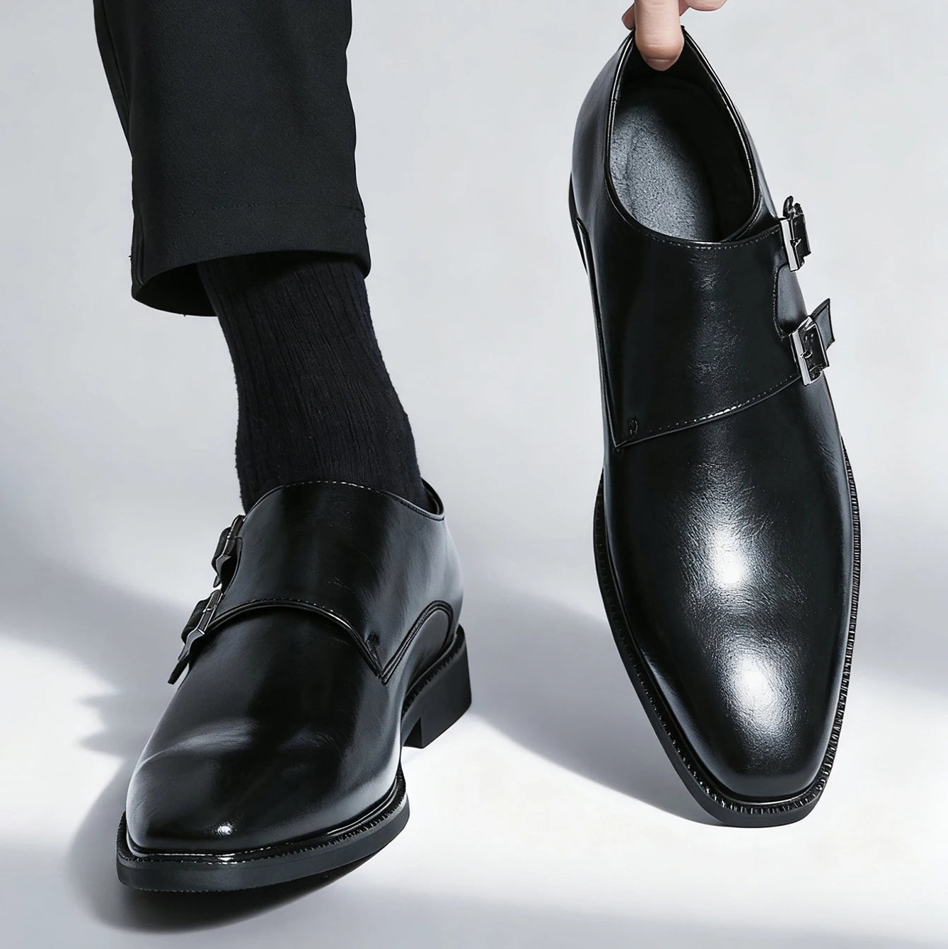 Men's Monk Leather Shoe