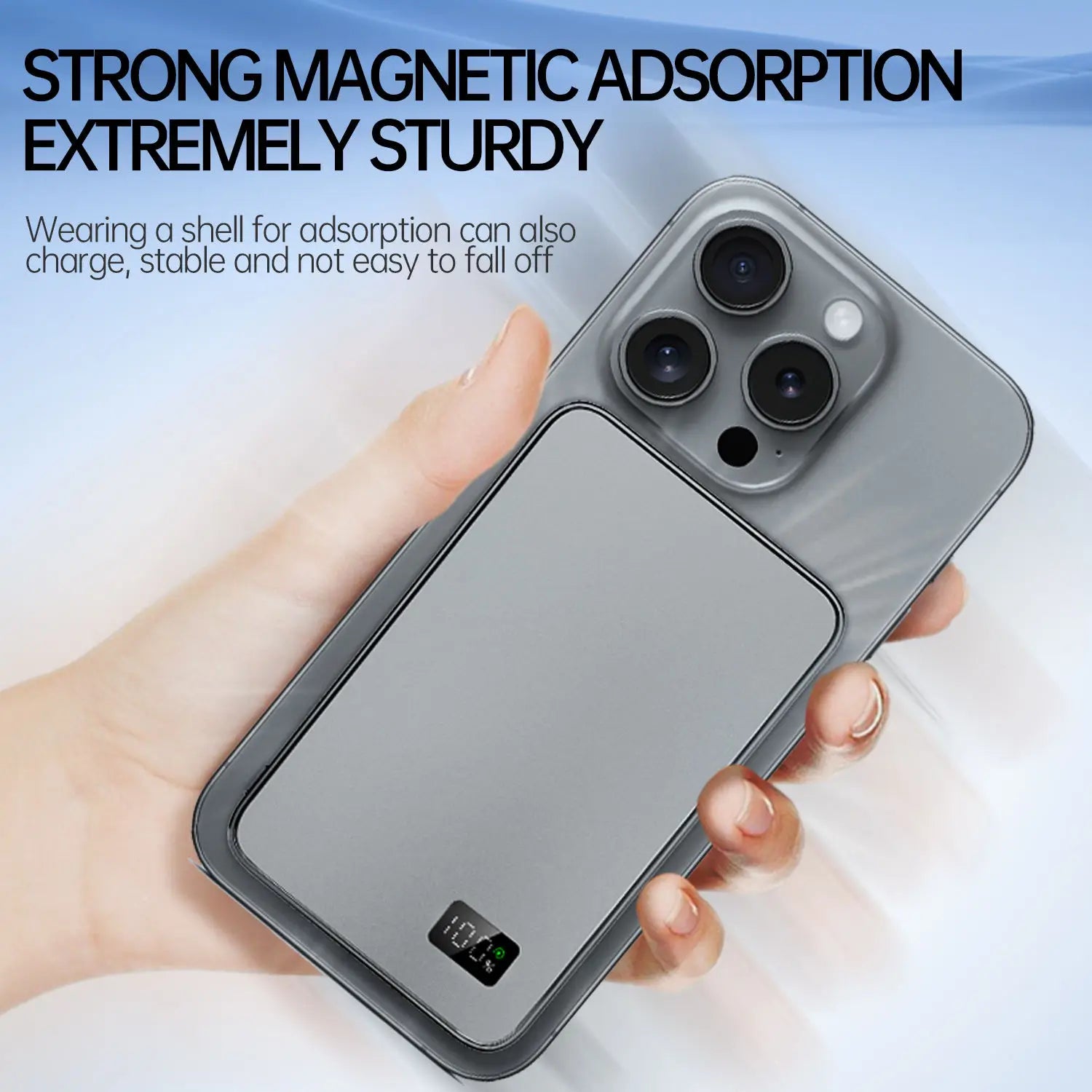 Ultra Thin slim MagSafe,Magnetic Power Bank for