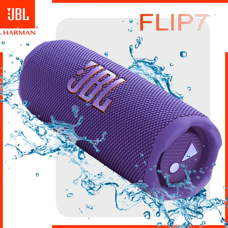 JBL Flip 7 Wireless Bluetooth Speaker Rugged IP68 Waterproof Loud Bass Crystal Clear Sound for Adventures