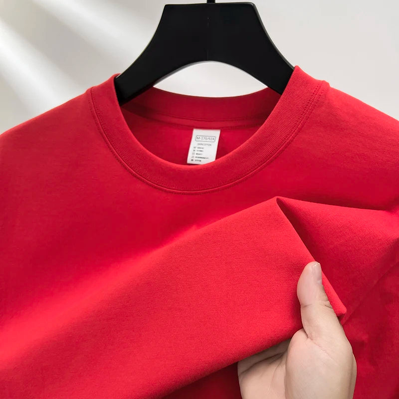 High quality cotton short sleeve men's T-shirt