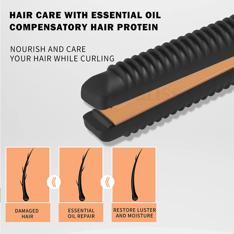2 in 1 Hair Straightener And Curler