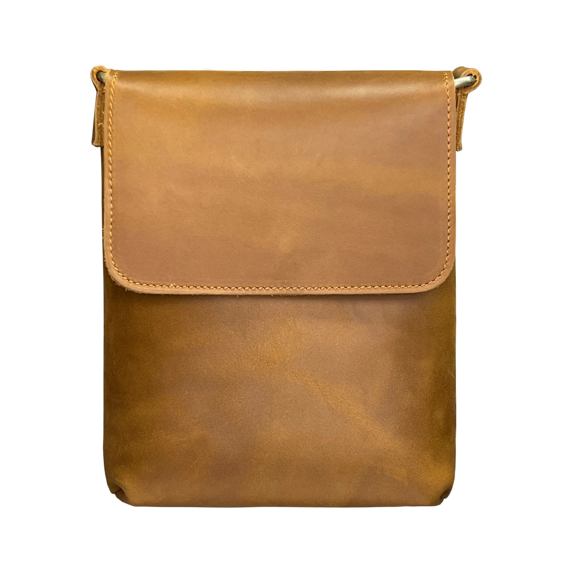 New Men's Cow Leather Crossbody Bag Man Shoulder Bag Casual Male Small Simple Bag For Men