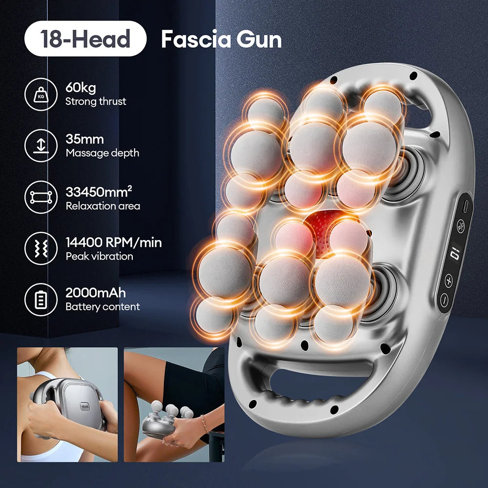 42-Heads Massage Gun