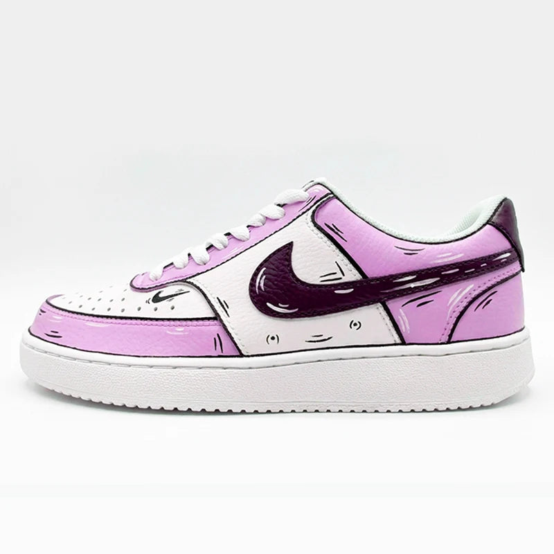 Custom Sneakers NIKE COURT VISION Unisex retro shoes
